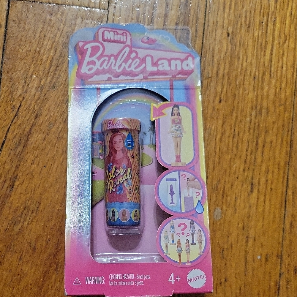 Barbie Land Mini Color Reveal Bath Bomb - Pink and Blue